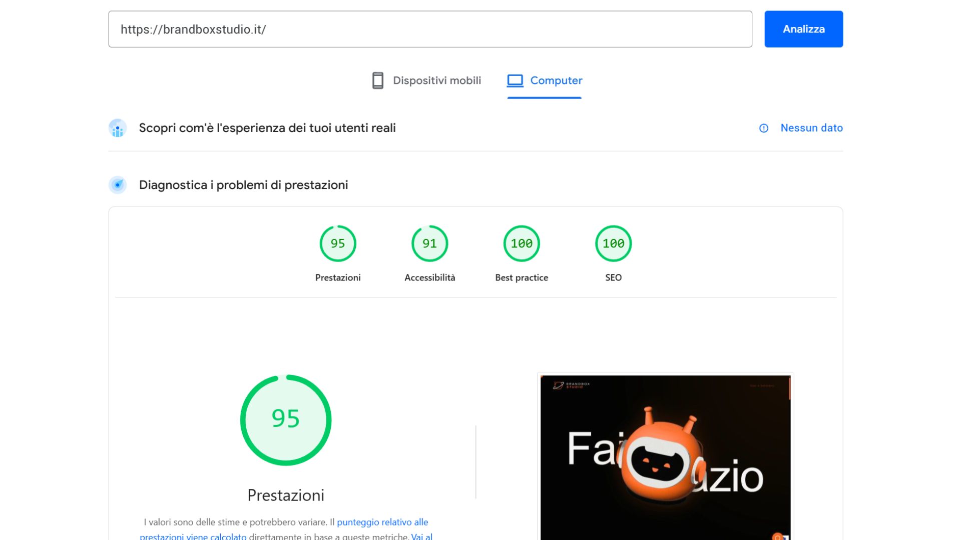 Performance — Core Web Vitals & SEO