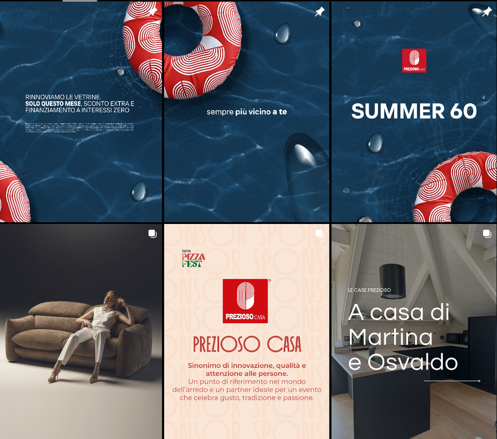 Prezioso Casa, sito web, booking e comunicazione online